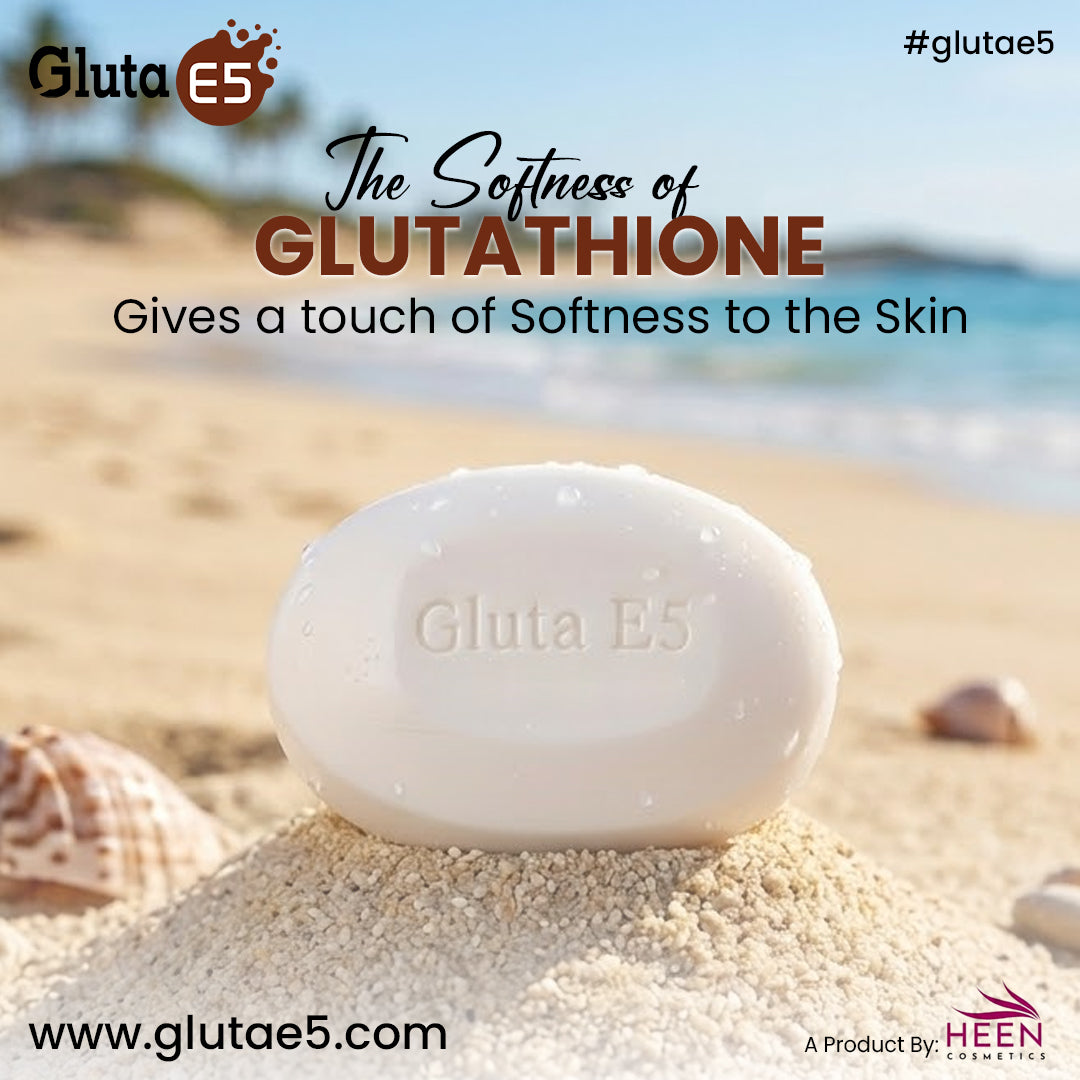Gluta E5 Glutathione Beauty Soap | Deep Cleansing & Skin Whitening Bar