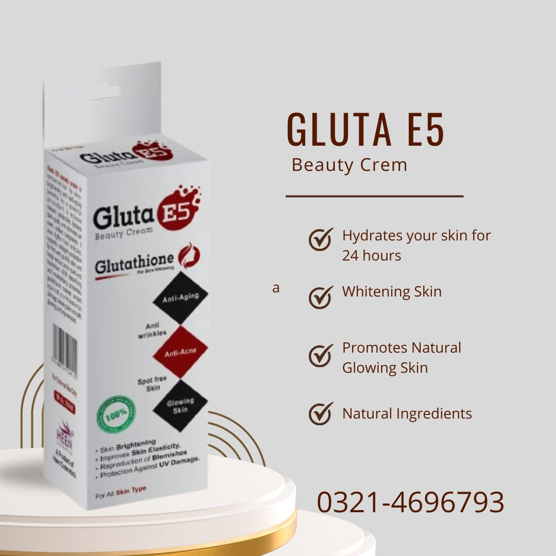 Gluta E5 Beauty Cream