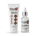Gluta E5 Face Wash & Serum Bundle | Glutathione Skin Whitening & Brightening Set