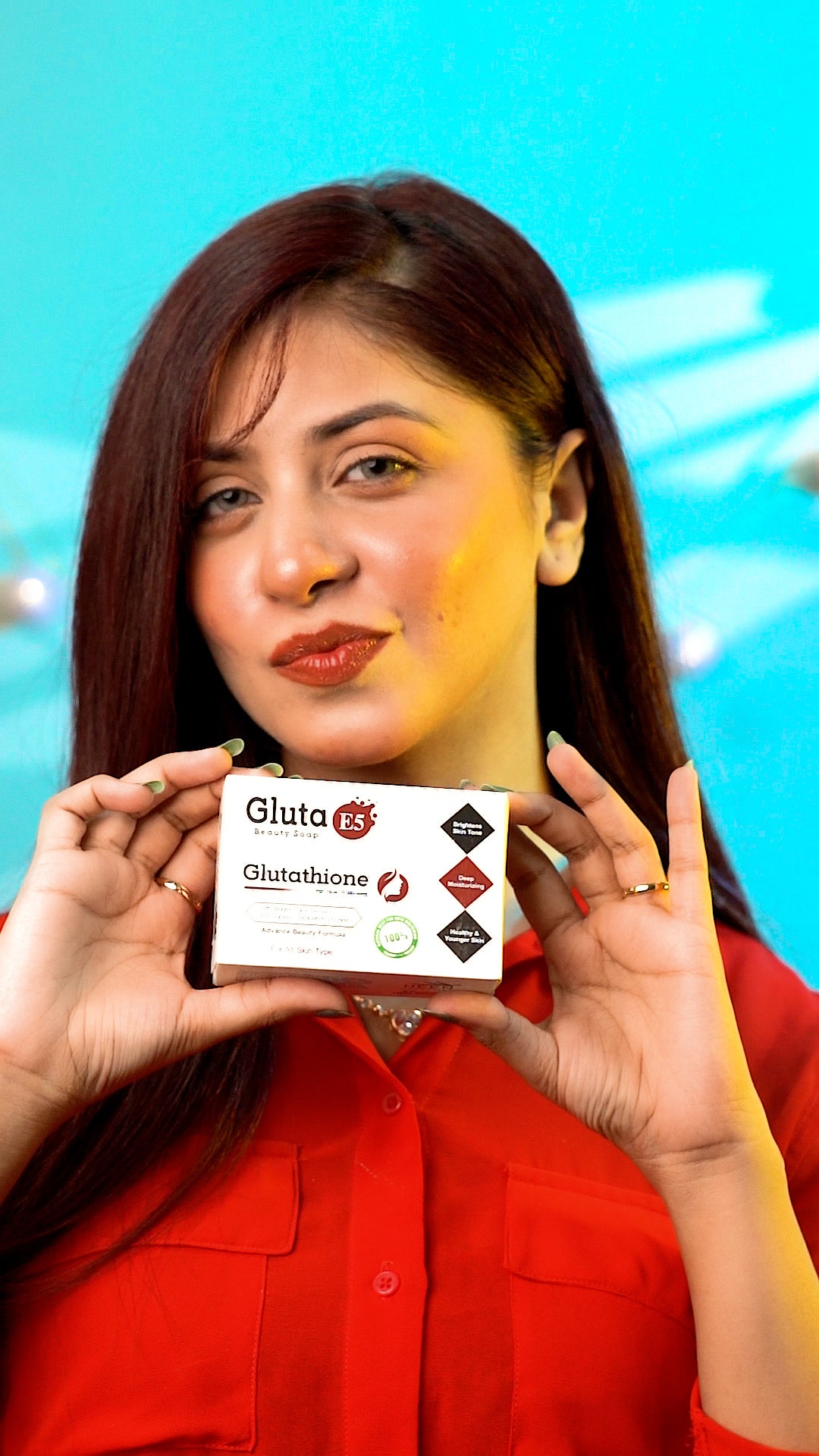 Gluta E5 Glutathione Beauty Soap | Deep Cleansing & Skin Whitening Bar