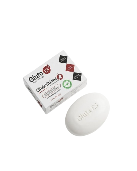 Gluta E5 Glutathione Beauty Soap | Deep Cleansing & Skin Whitening Bar