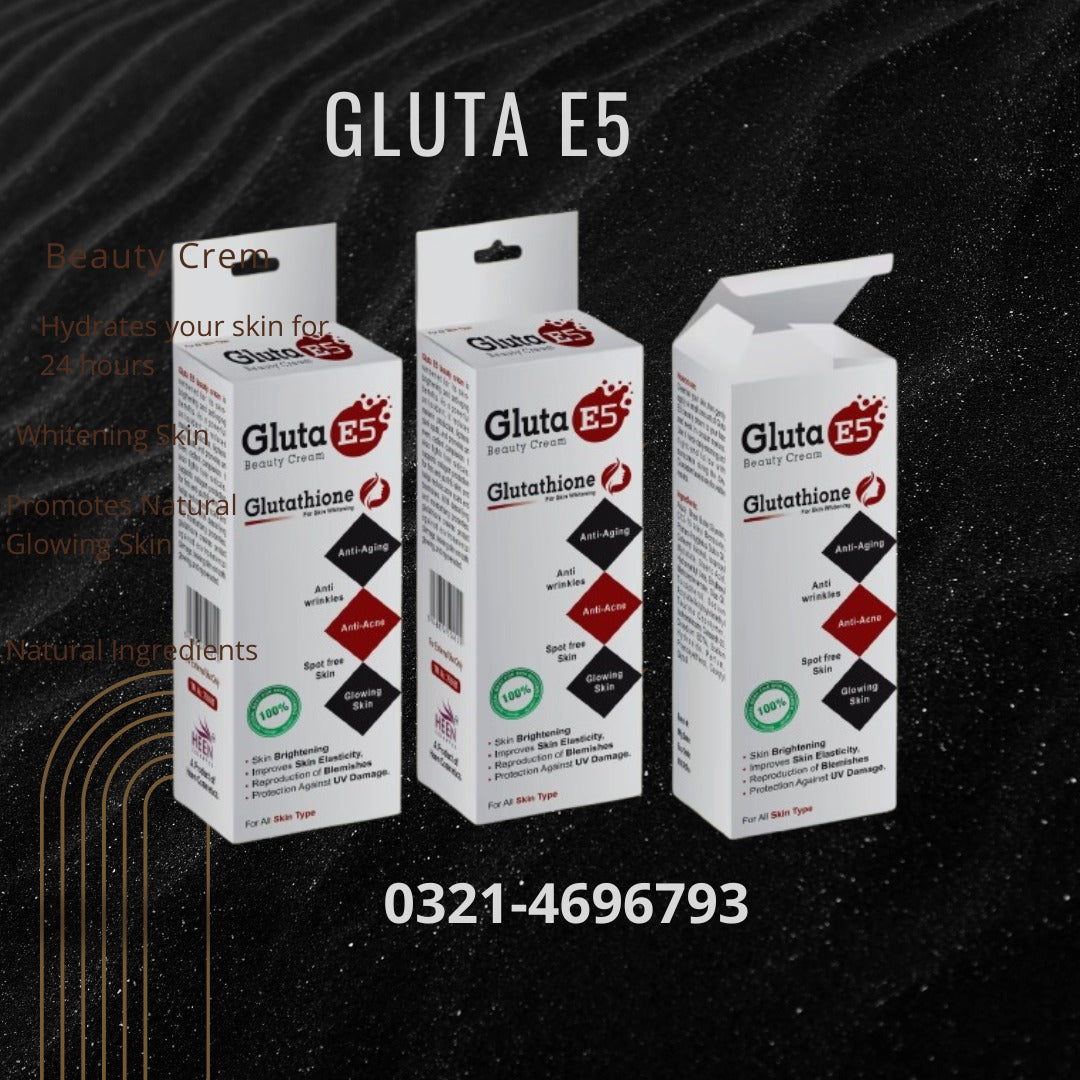 3 Packs Gluta E5