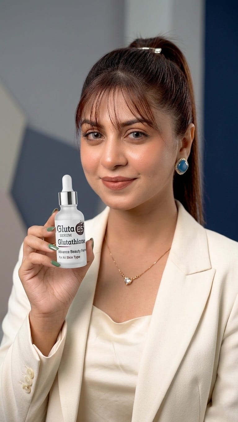 Gluta E5 Cream & Serum Bundle | Glutathione Skin Whitening & Brightening Set